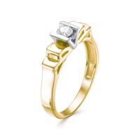 Кольцо золото бриллианты 3405-11002